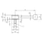 Kipp Adjustable Tension Levers low profile, external thread, 0 Degree, inch K0114.3A61X30 - alternate 3